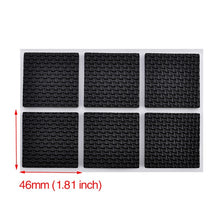 Load image into Gallery viewer, KAK 1-24PCS Self Adhesive Furniture Leg Feet Rug Felt Pads Anti Slip Mat  Bumper Damper For Chair Table Protector Hardware